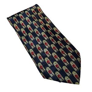 Crest Of London Silk Tie With Royal Guards